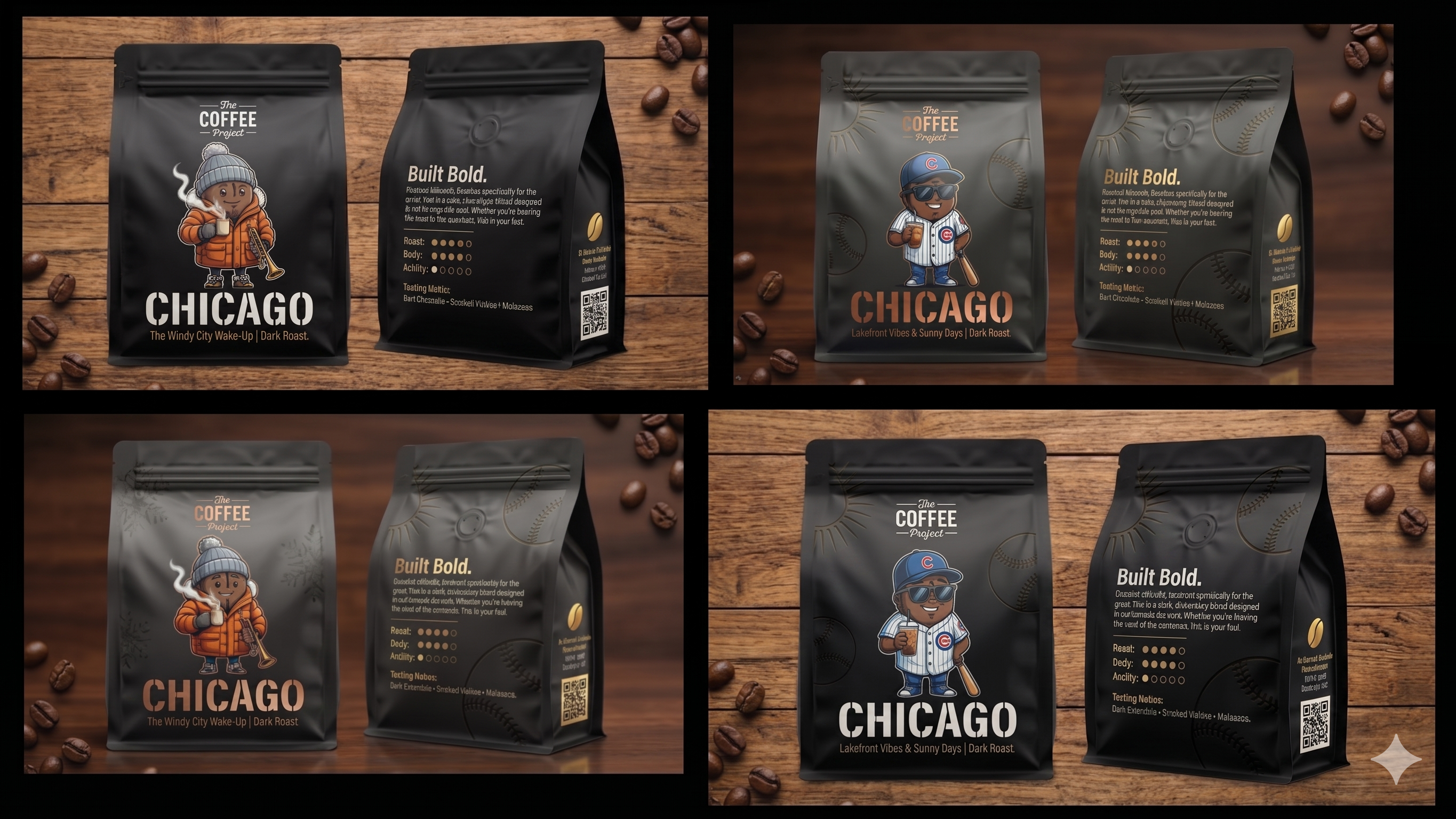 United Coffee Roastery visual identity